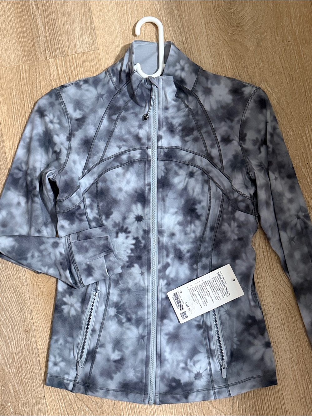 Lululemon Define Jacket Nulu - Gray/White